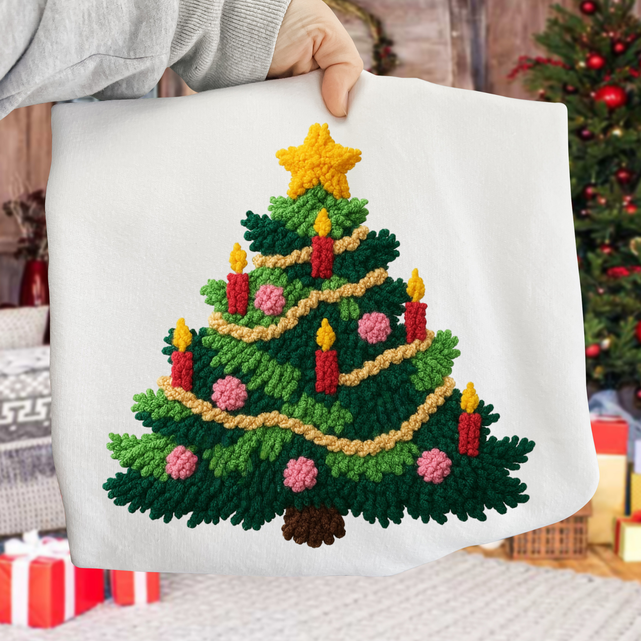 Christmas Tree DTF Transfer