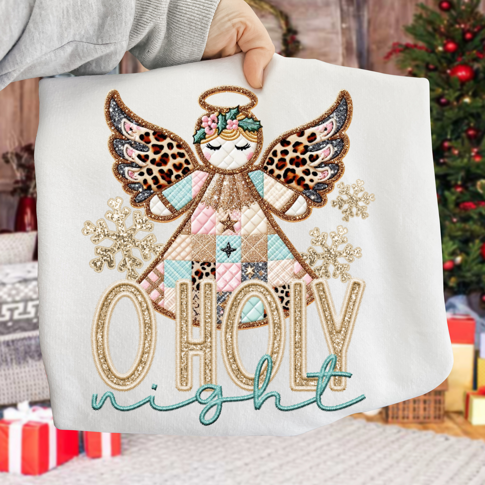 Holy Night Christmas DTF Transfer