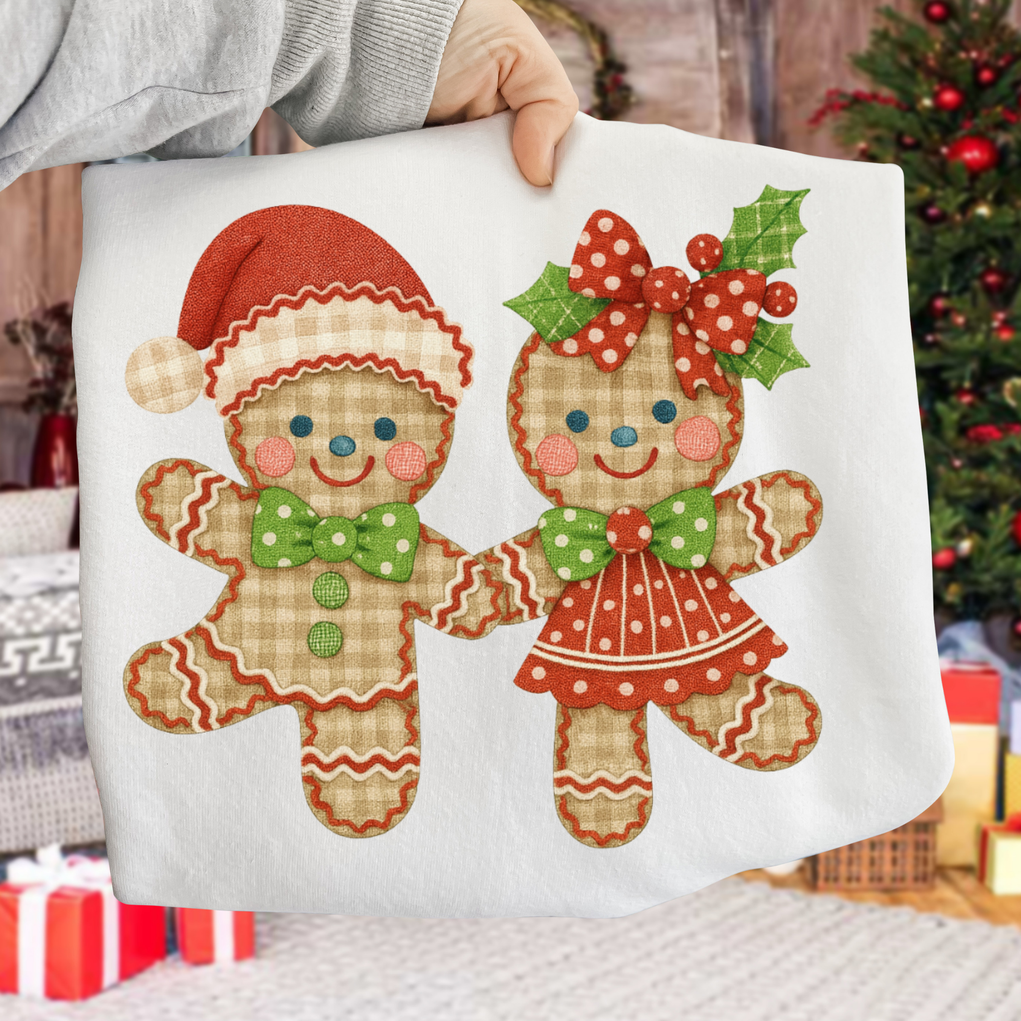 Couple Funny Christmas DTF Transfer