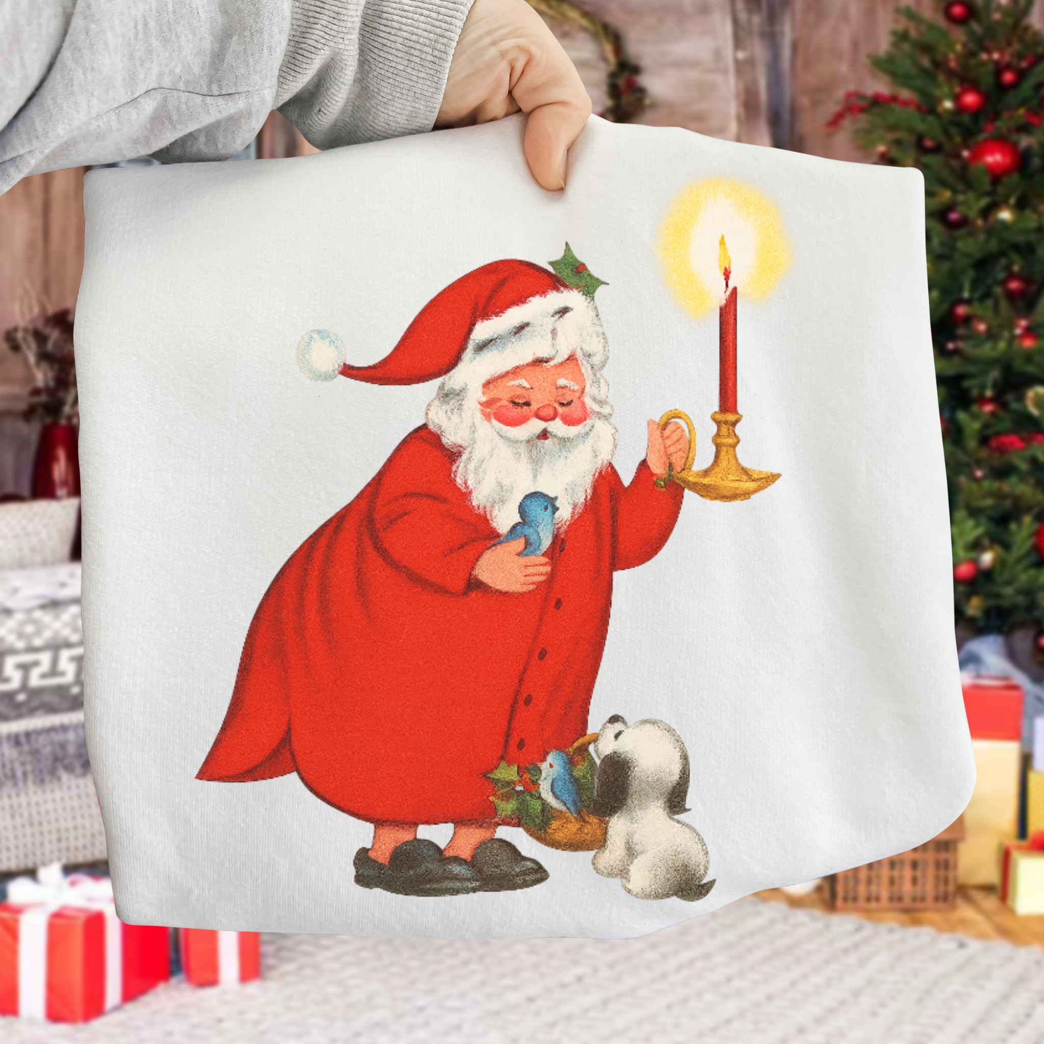Christmas Santa DTF Transfer