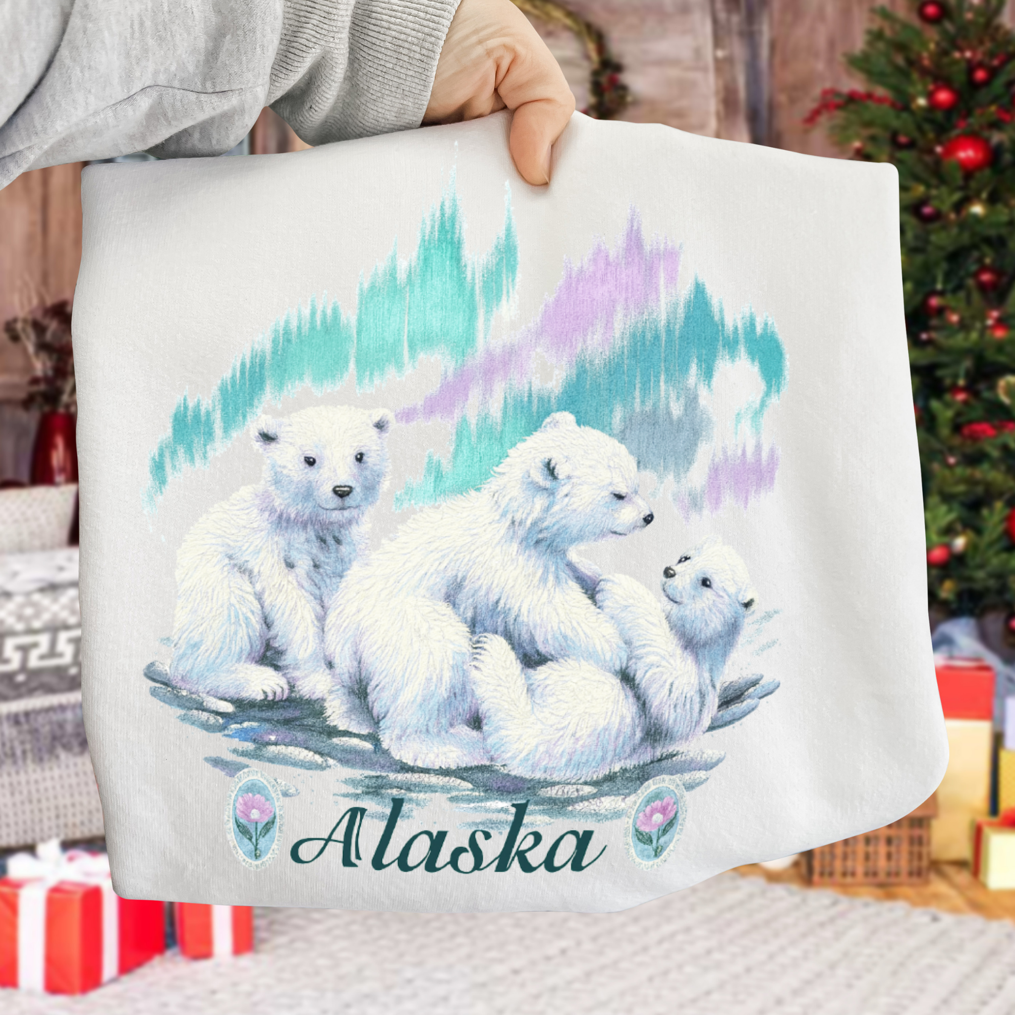 Alaska Funny Bear DTF Transfer