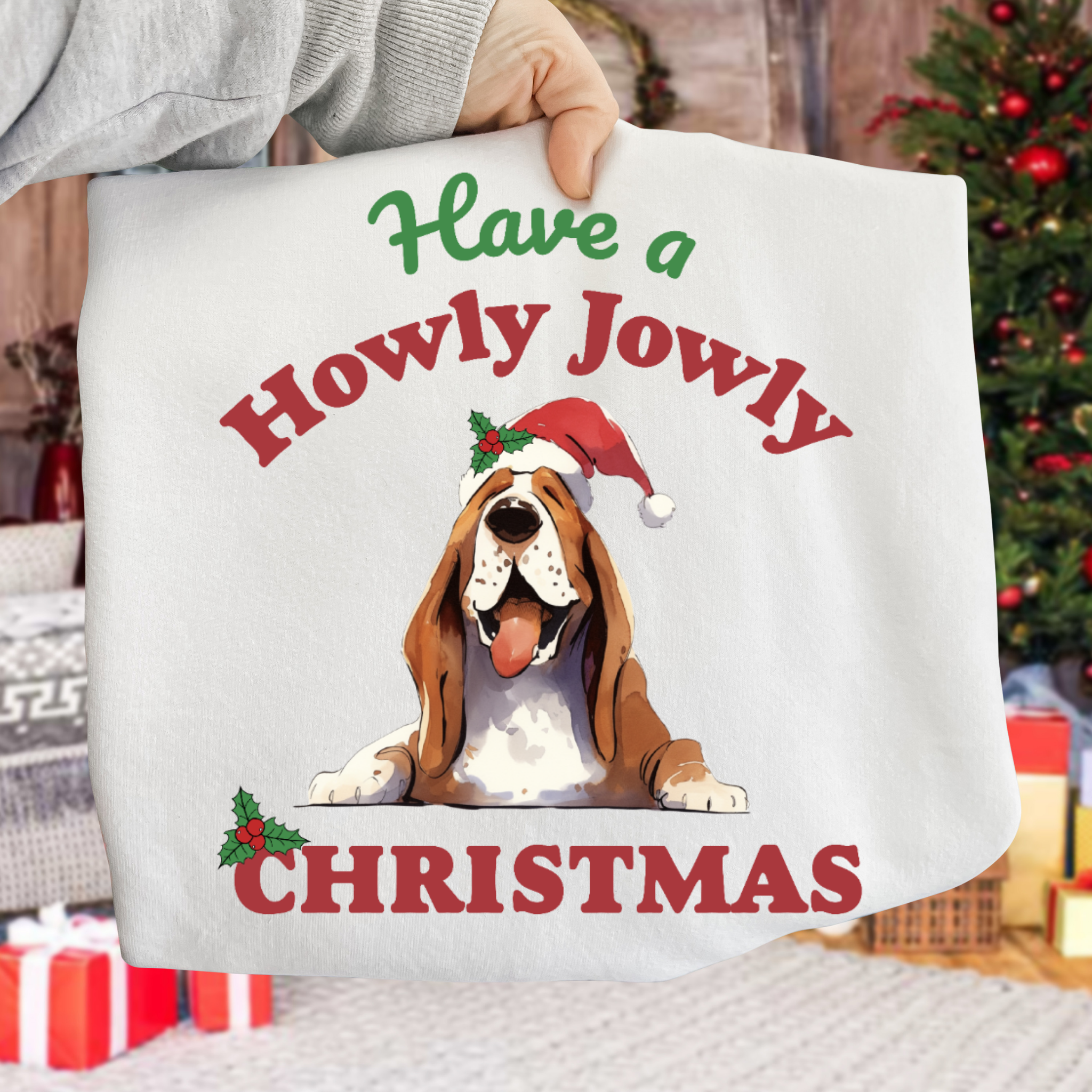 Howly Jowly Christmas DTF Transfer