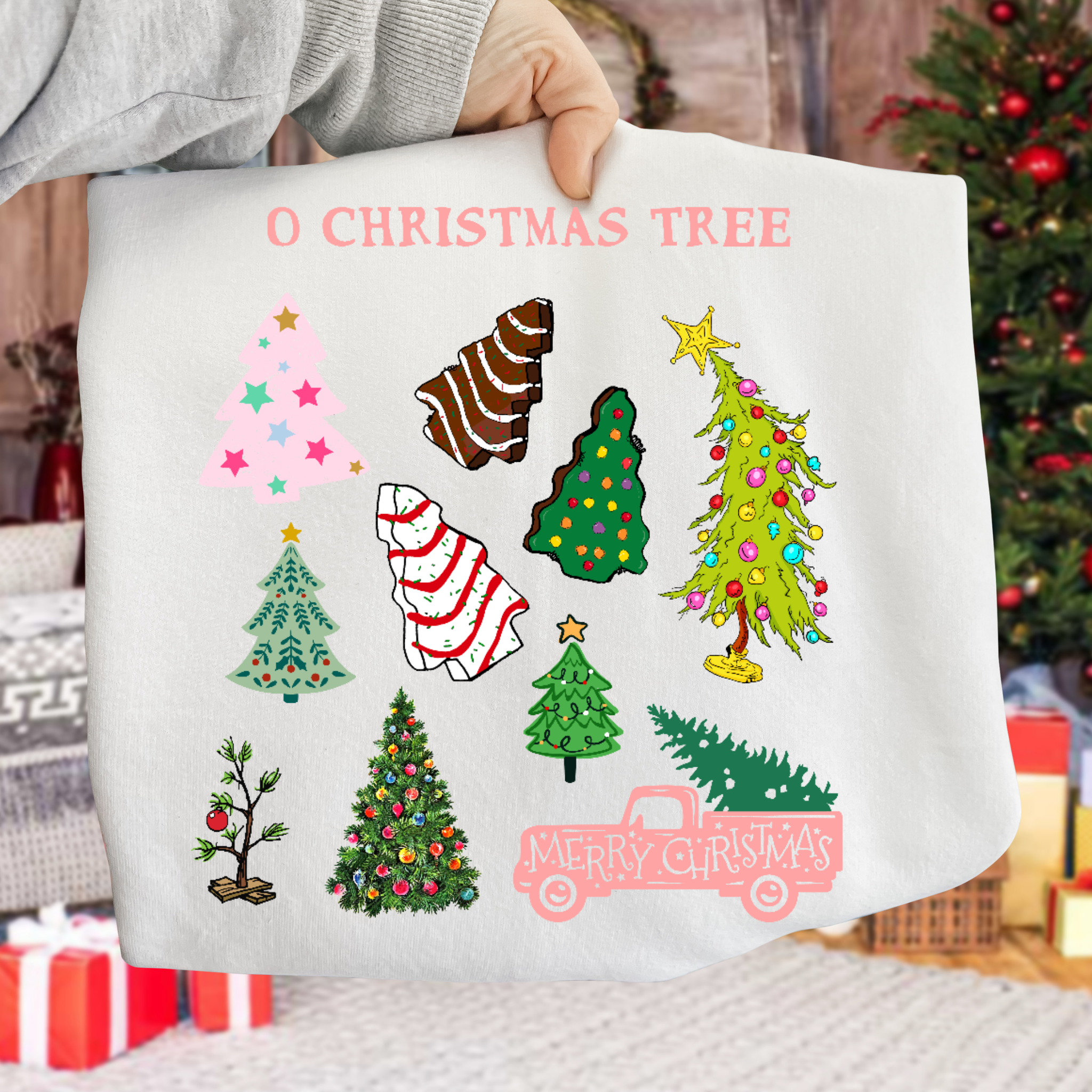 Christmas Tree DTF Transfer