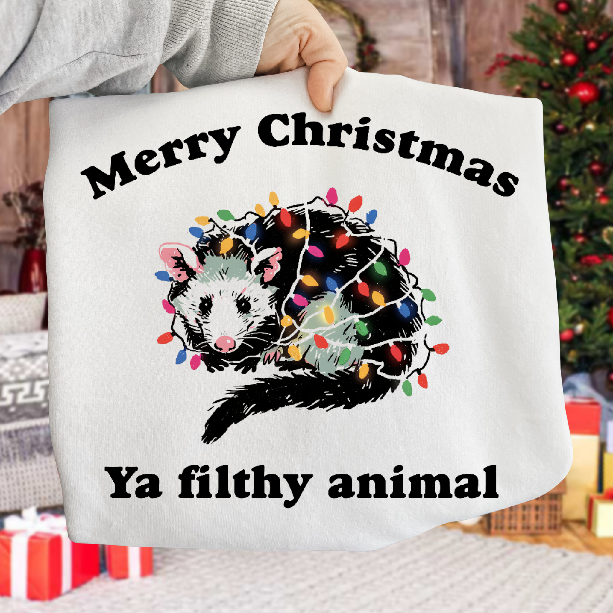 Marry Christmas Ya Filthy Animal DTF Transfer
