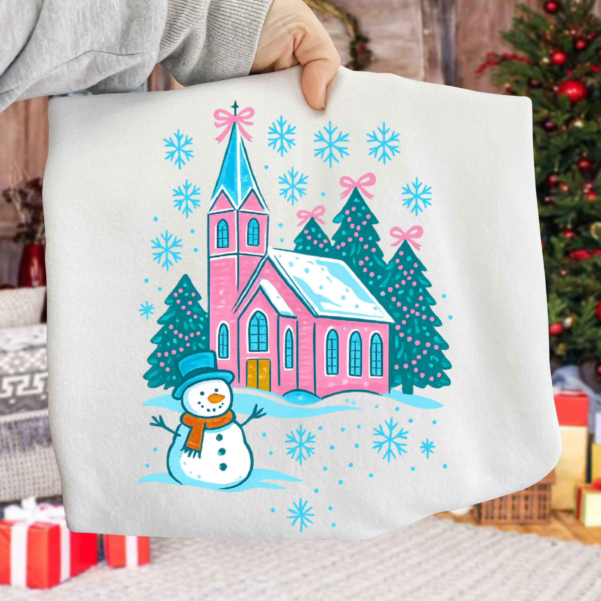 Christmas Home DTF Transfer