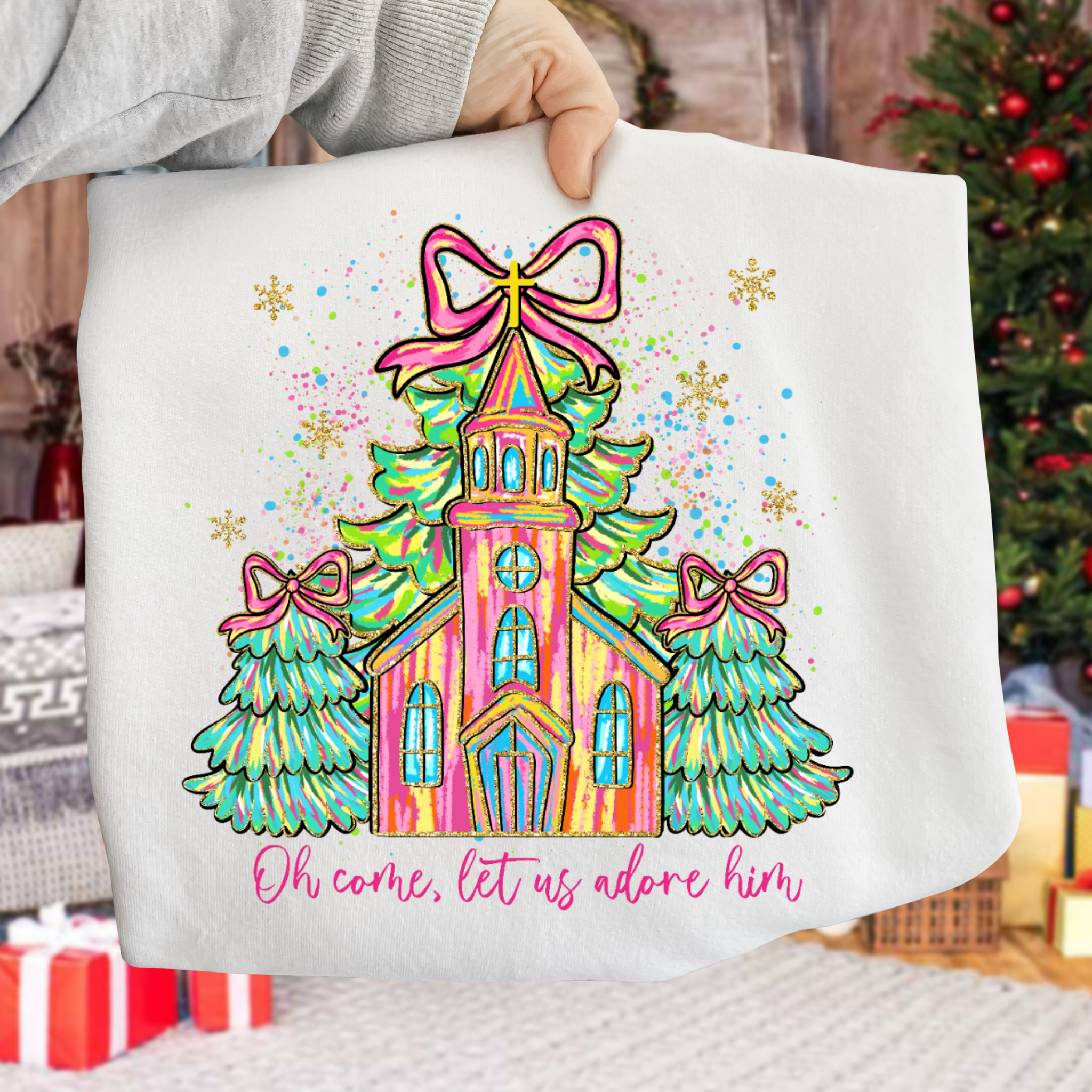 Christmas DTF Transfer