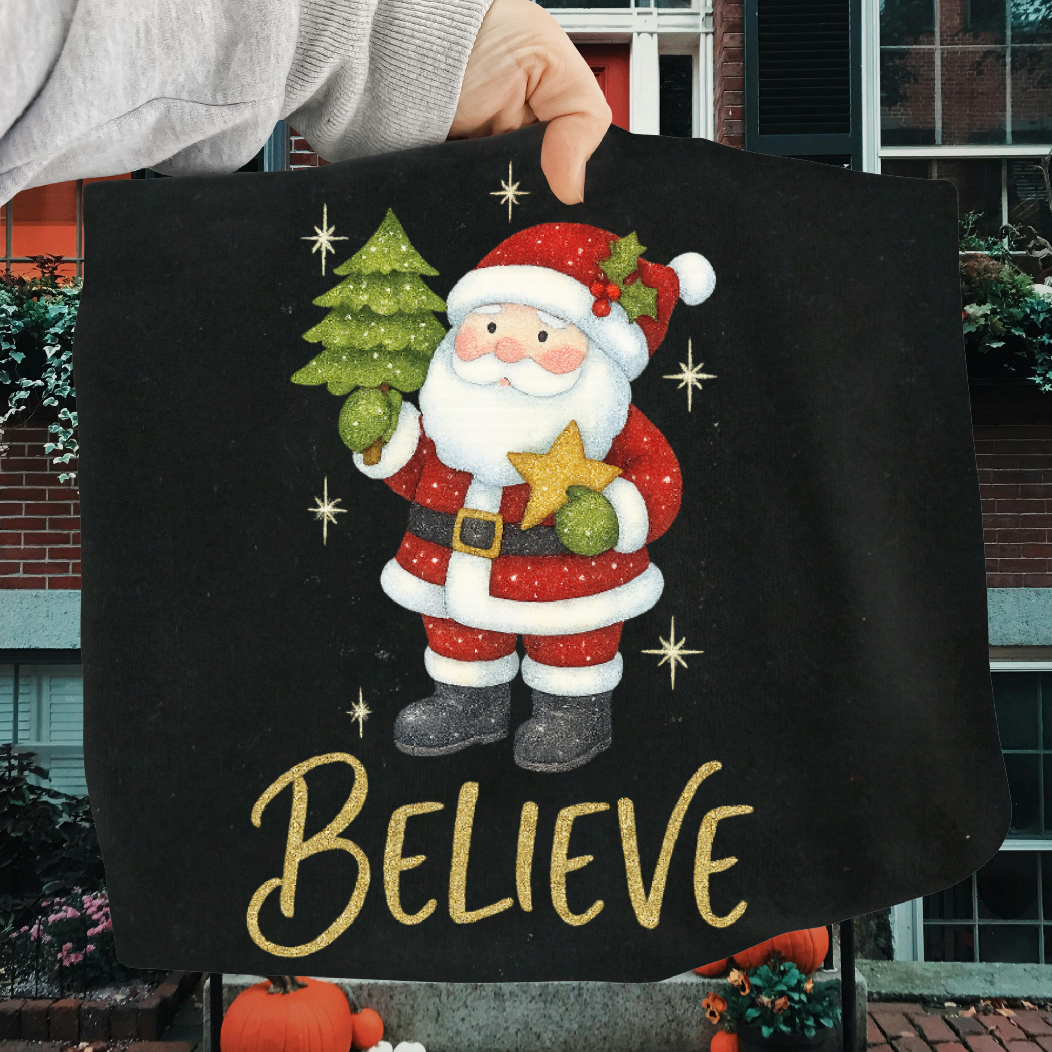 Believe Christmas DTF Transfer