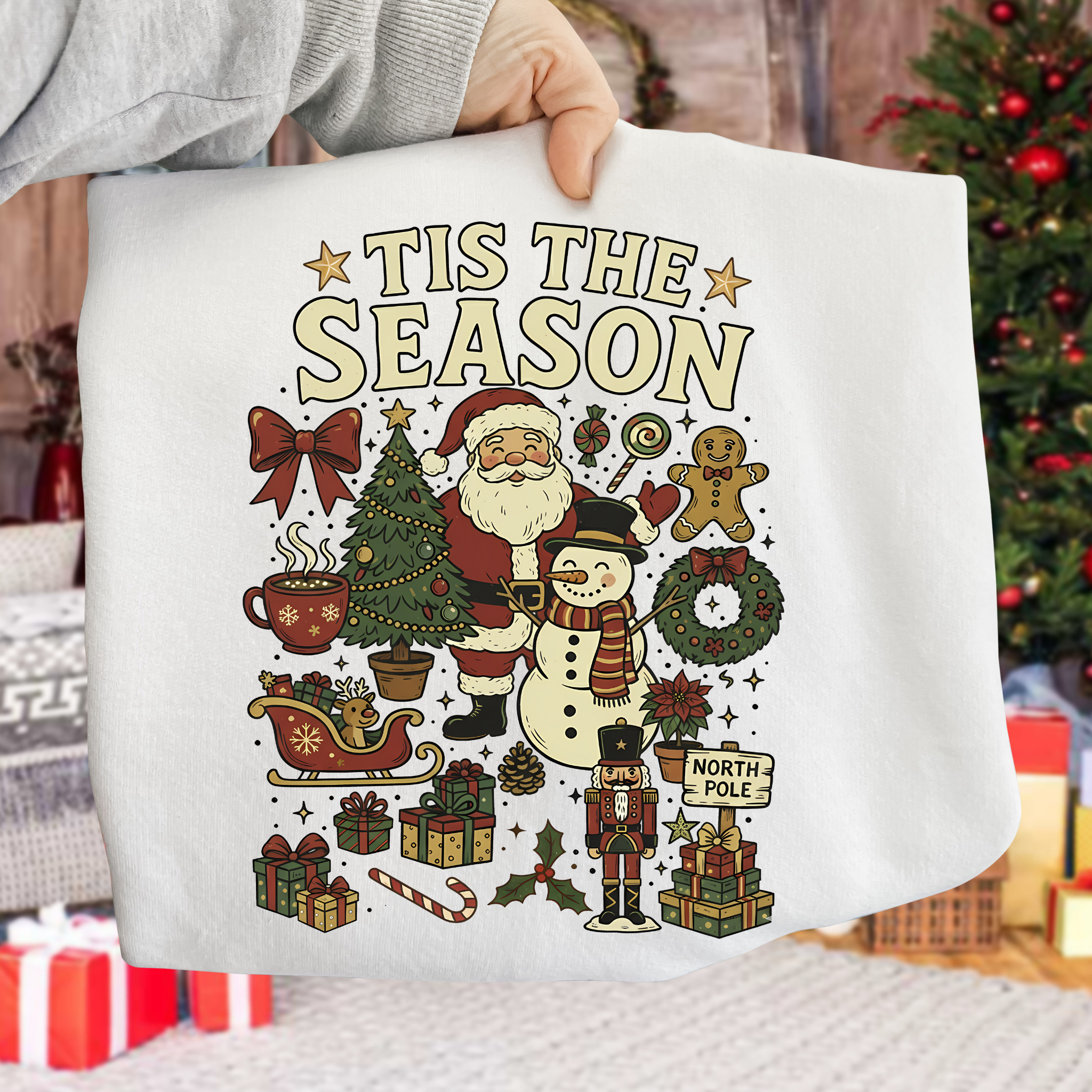 Tis The Season Christmas DTF Transper