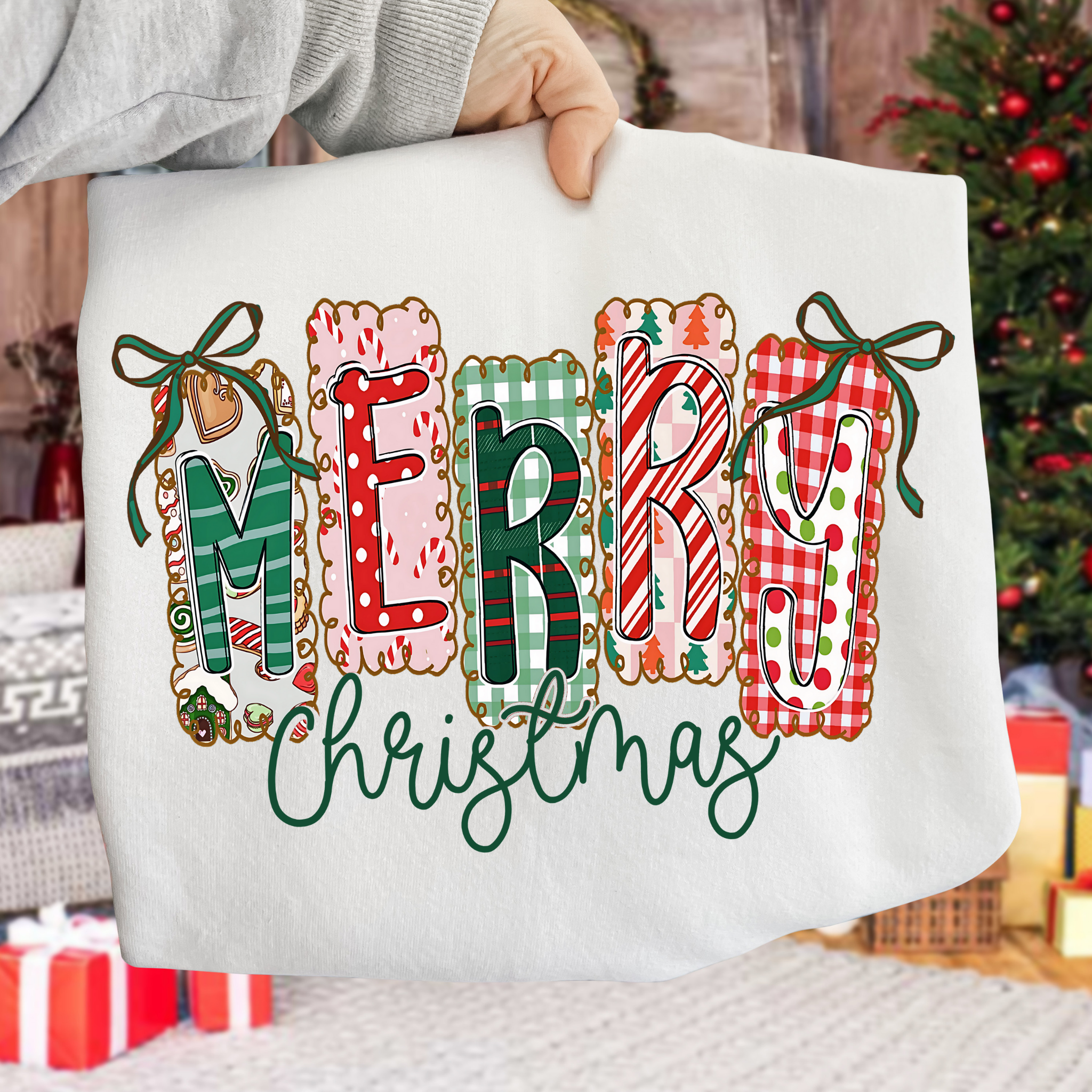 Merry Christmas Unisex T-Shirt, Comfort Colors