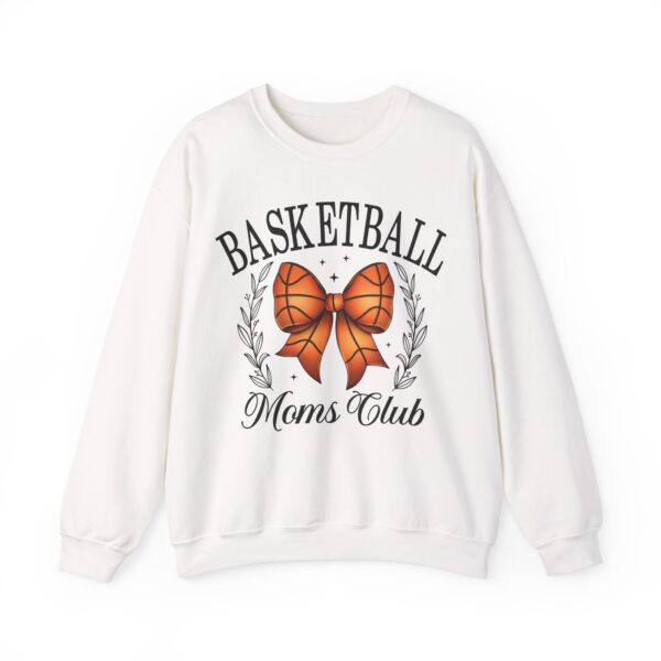 Basketball Bow Mom Sweatshirt