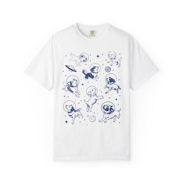 Dogs in Space Retro Dog Lover Tee