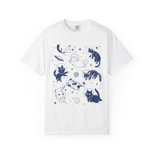 Cats in Space Vintage Cat Lover Tee