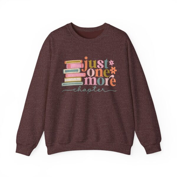 Just One More Chapter Sweatshirt - Books Lover Gift