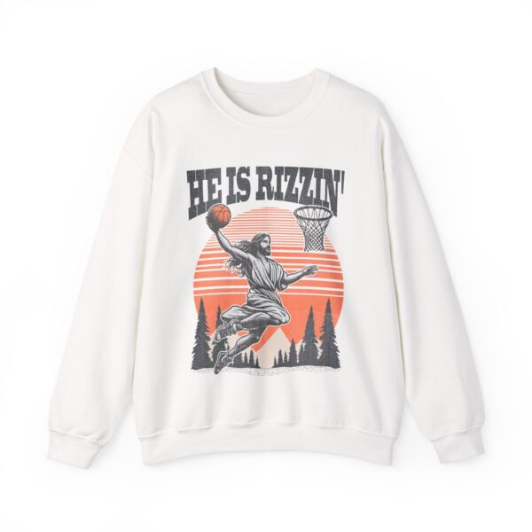 He Is Rizzin' Jesus Sweatshirt